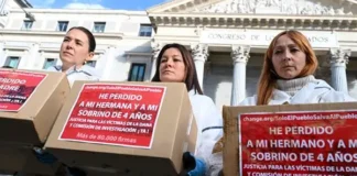 Firma fallecidos DANA en el Congreso de los Diputados