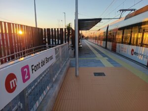 estación Font del Barranc de Metrovalencia