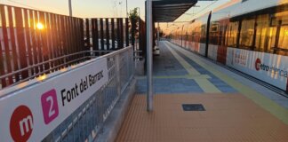 estación Font del Barranc de Metrovalencia