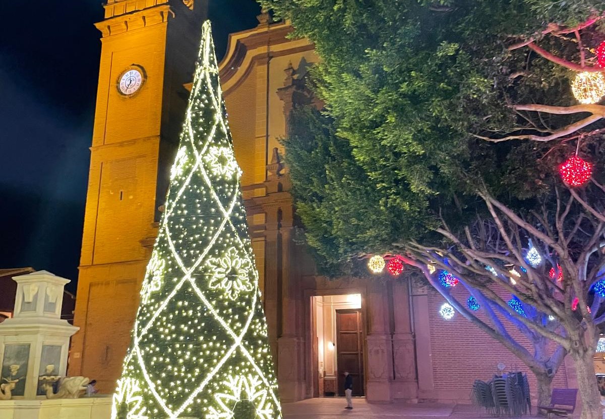 Iluminacion navidad Foios 2024