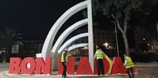 rotonda zona cero DANA bon nadal