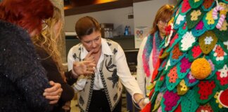 Torrent arbol Navidad de ganchillo