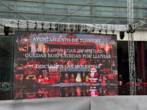Torrent campanadas infantiles 2024 suspendidas por la lluvia