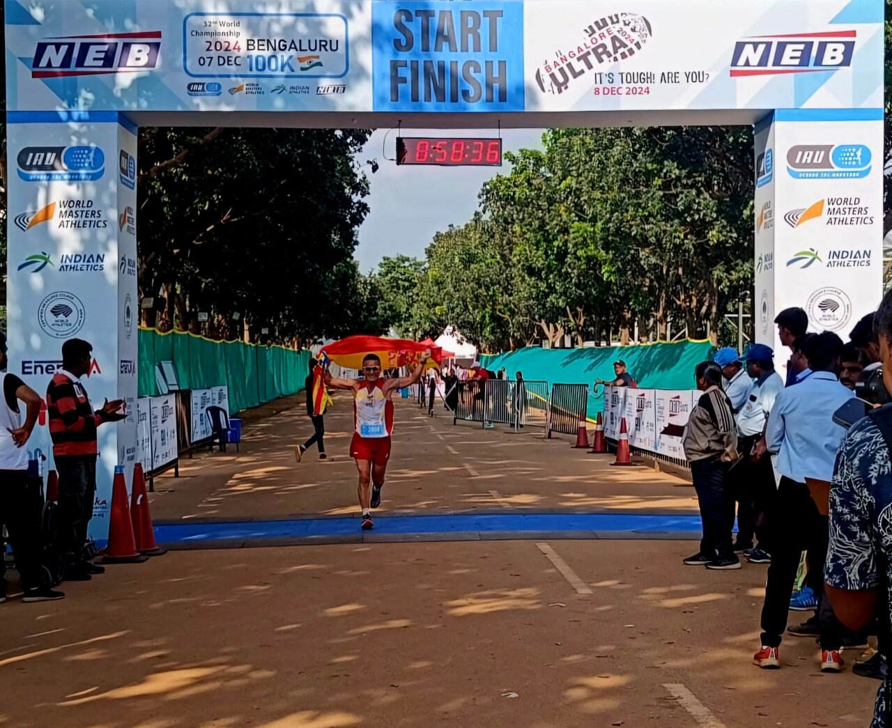 Ultrafondo subcampeon mundo Eduardo L. Gómez