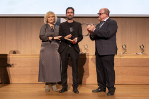 Entrega de premio en la 2a Gala de la Música en Alfara del Patriarca