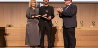 Entrega de premio en la 2a Gala de la Música en Alfara del Patriarca