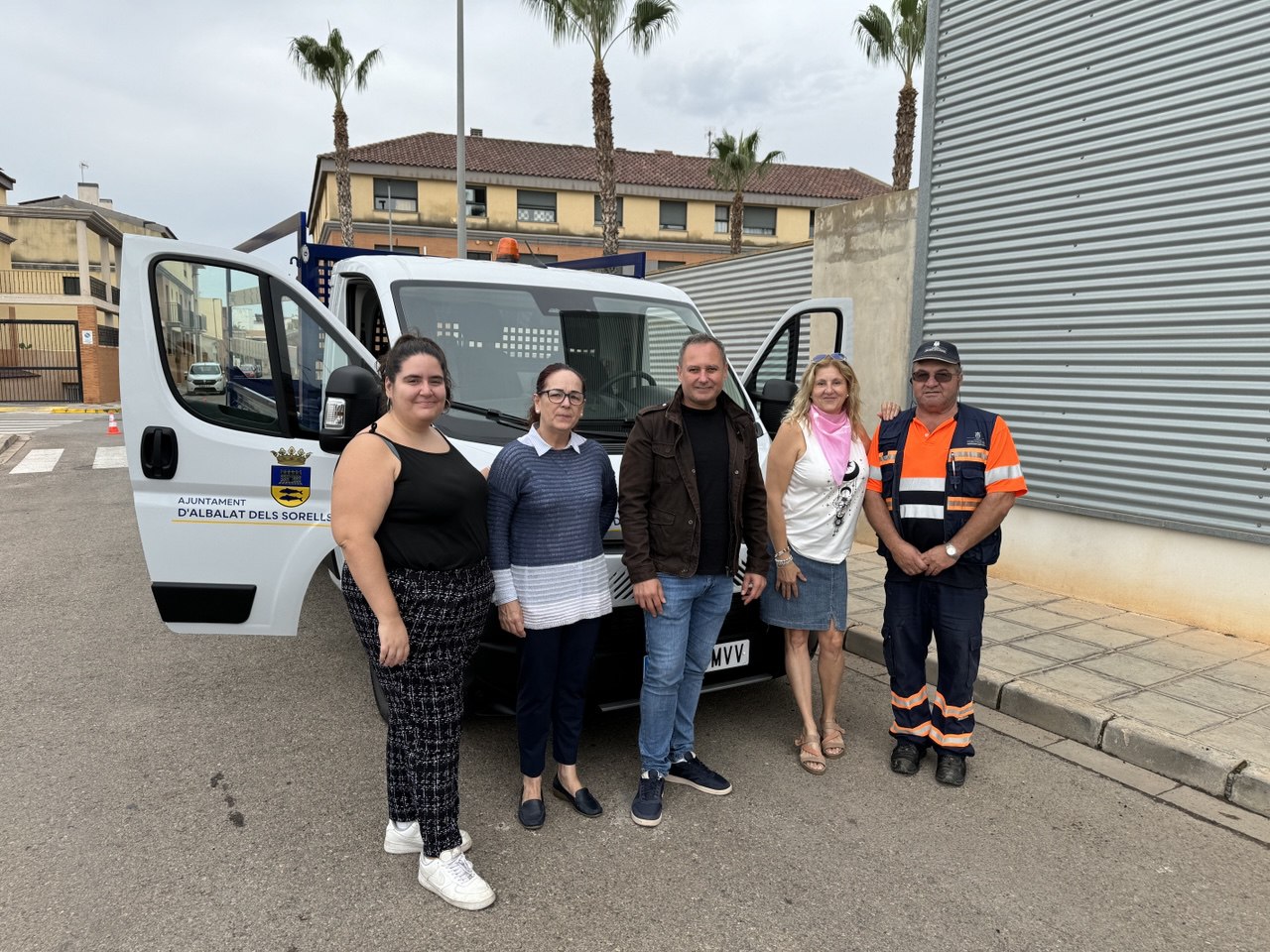 Nuevo vehículo industrial para la brigada de obras en Albalat dels Sorells