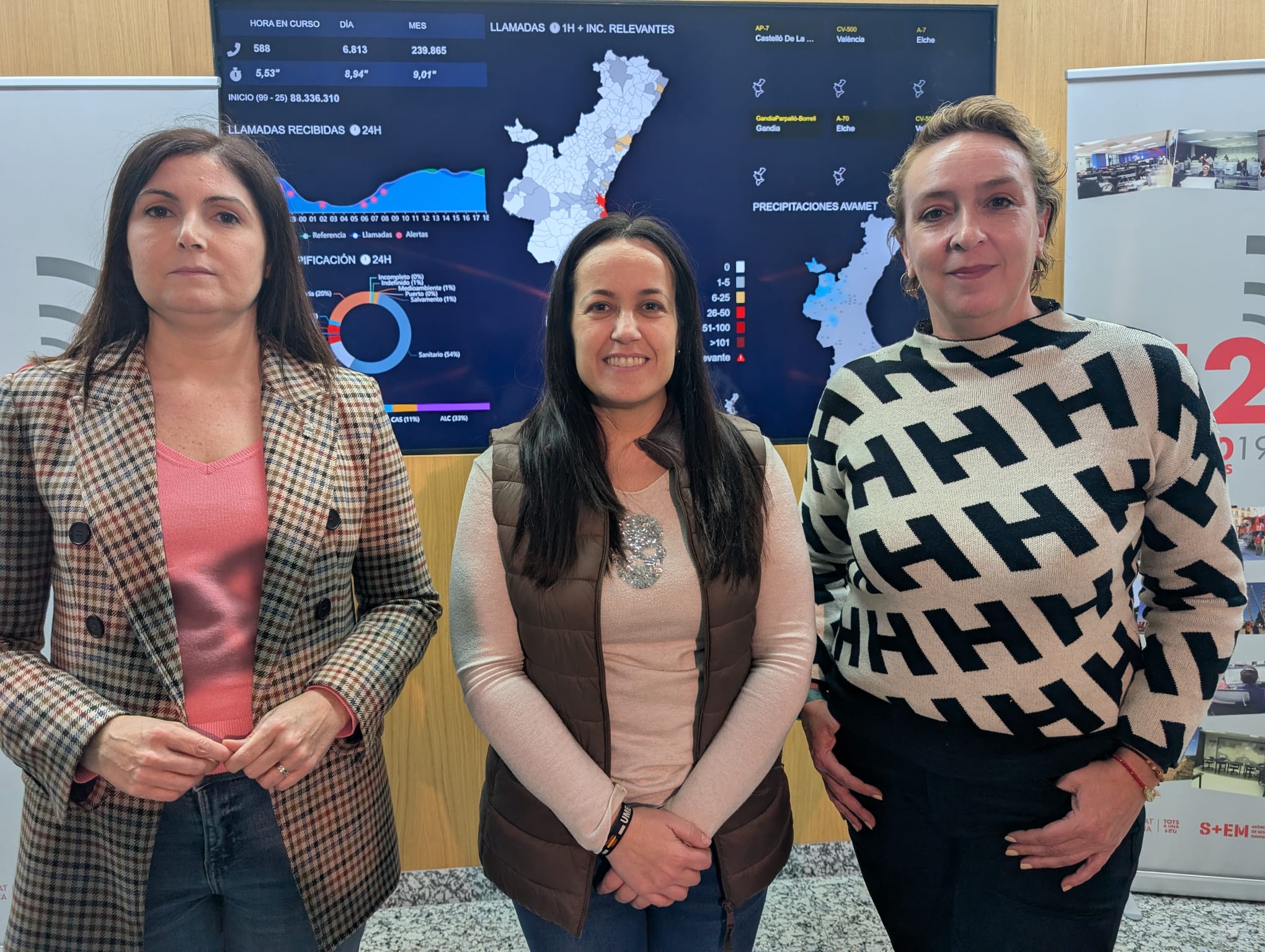 Tres alcaldesas de Paiporta, Catarroja y Benetússer en una reunión