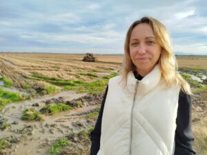 Mari Carmen Casañ agricultora de Catarroja