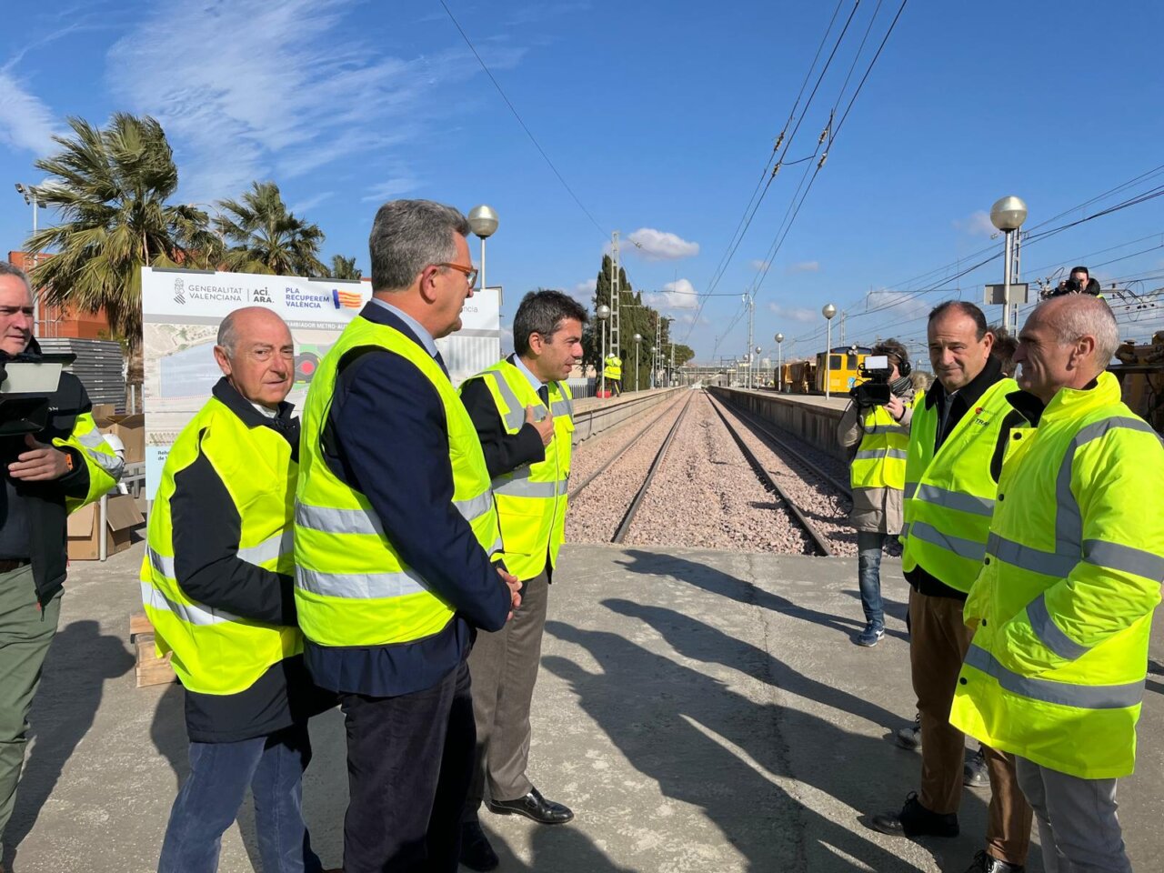 Mazon visita obras Valencia Sud