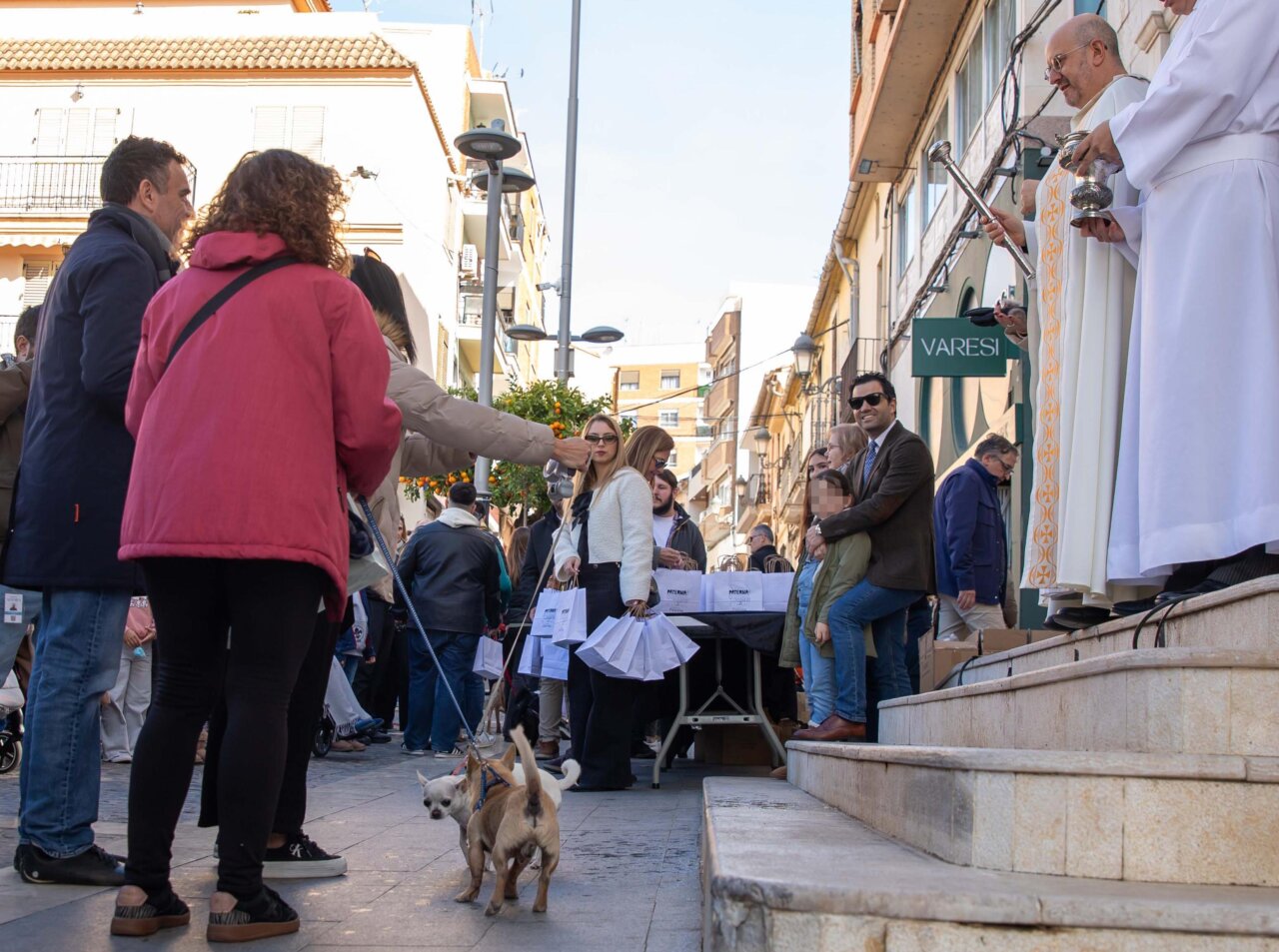 Sant Antoni bendición animales en Paterna