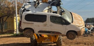 dana retirada vehículos