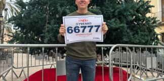 La suerte sonríe a la zona cero de la dana con 1.250.000 euros del tercer premio del Niño