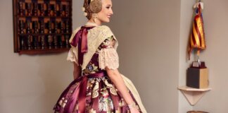 Traje Fallera Mayor de Valencia para la Exaltación