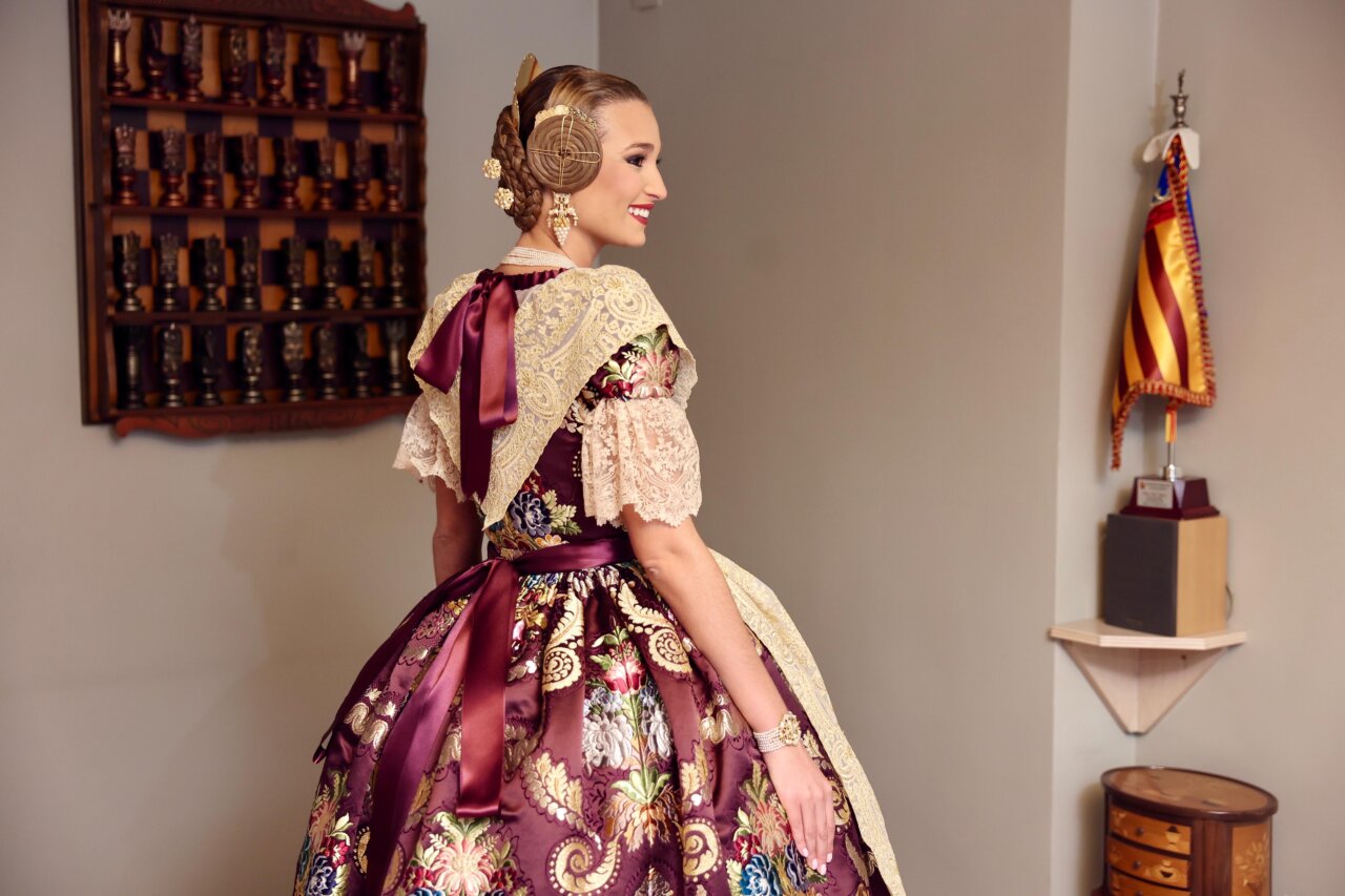 Traje Fallera Mayor de Valencia para la Exaltación