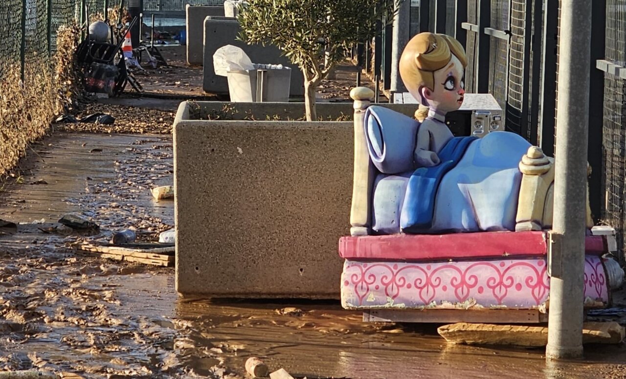 falla afectada por la DANA