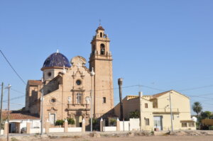 iglesia del barrio de la punta de Valencia