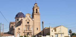 iglesia del barrio de la punta de Valencia