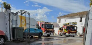 incendio lavacoches Alboraya