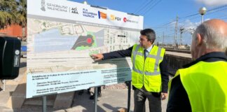 Mazon visita obras Valencia Sud