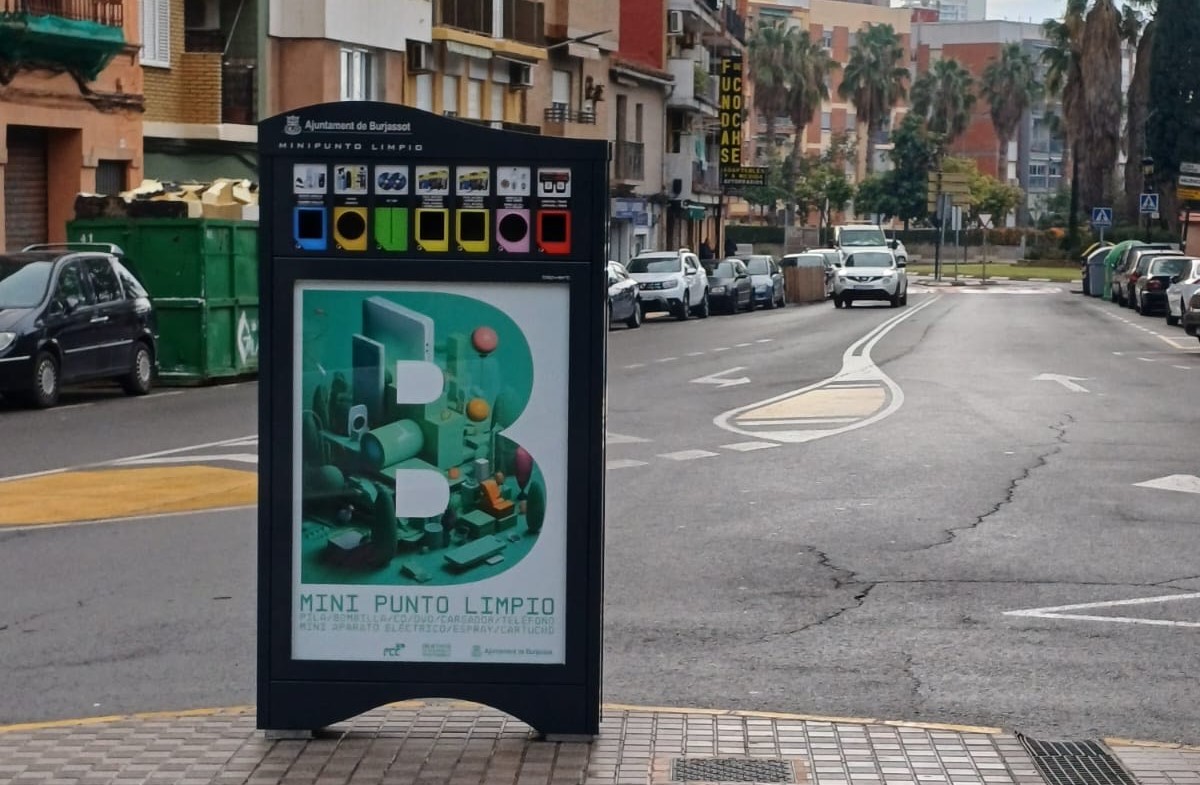 mini punto verde Burjassot