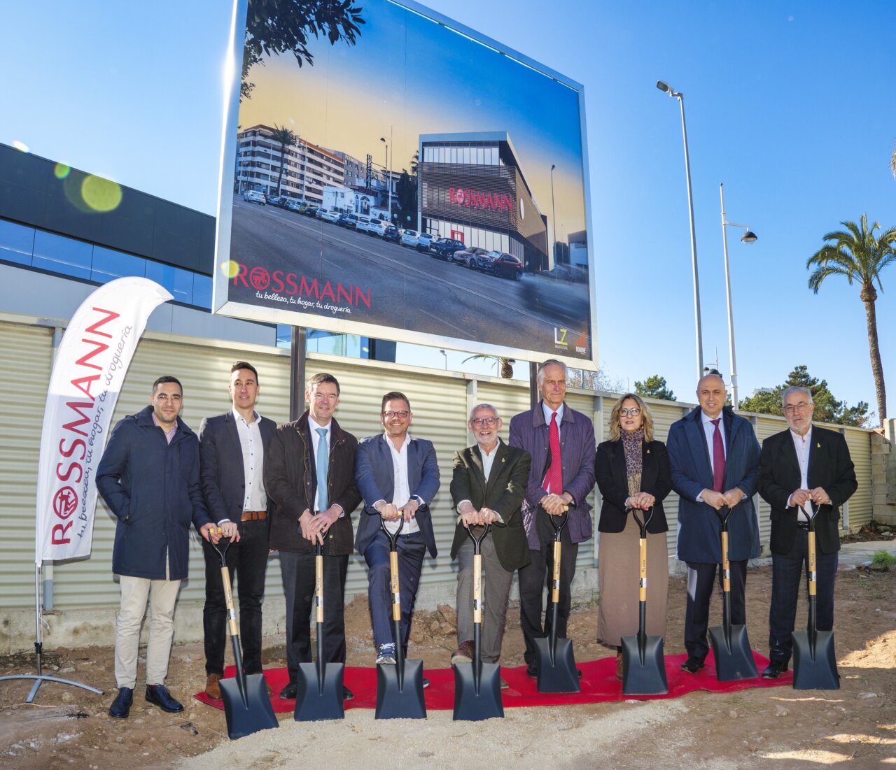 sede de Rossmann en Alboraya primera piedra