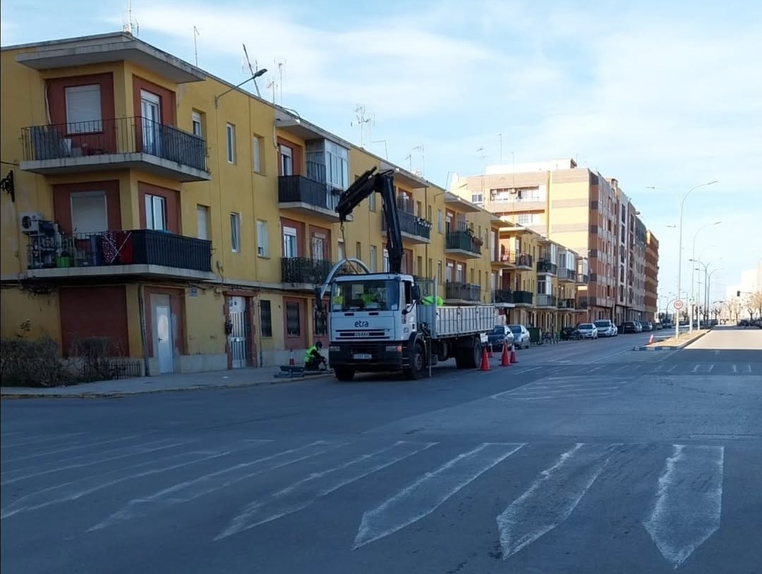 Sedaví semáforos afectados por la DANA