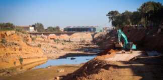 Torrent obras barranco tras la DANA