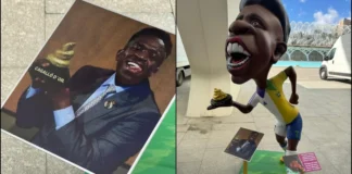 Ninot falla Vinicius