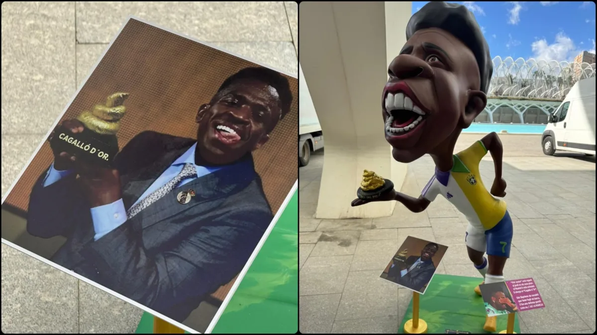 Ninot falla Vinicius