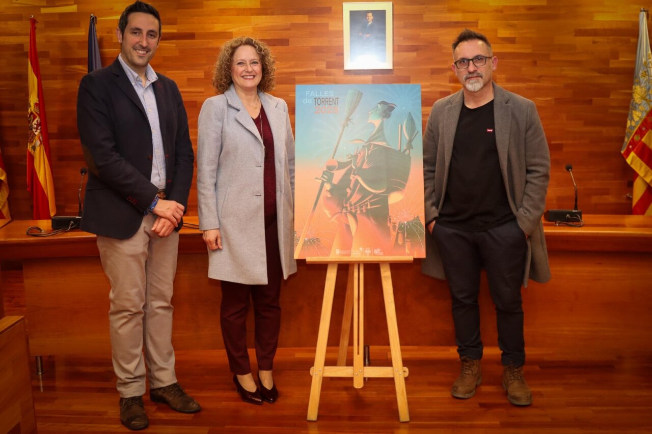 diseño cartel fallas Torrent 2025