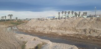 limpieza desembocadura barranco del Carraixet