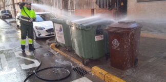 limpieza contenedores manises