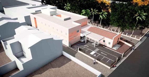 maqueta futuro centro salud Rafelbunyol