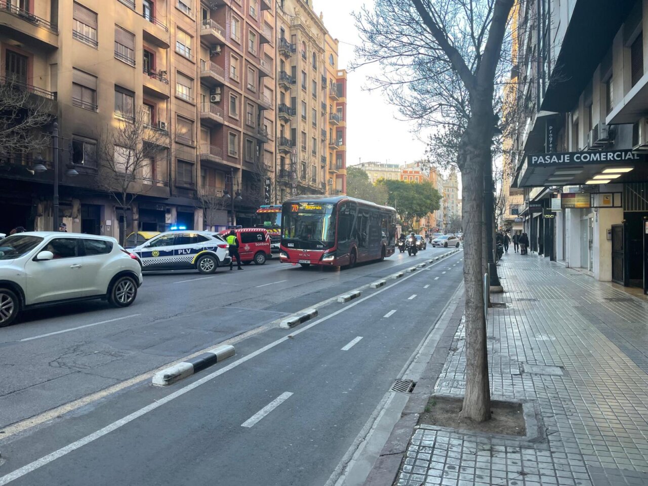 reabierta al tráfico calle Pintor Benedito