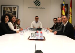 Reunión Diputacion con Quart, Loriguila, Riba-roja y Vilamarxant
