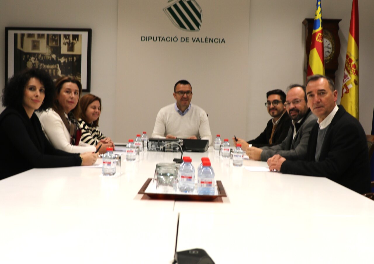 Reunión Diputacion con Quart, Loriguila, Riba-roja y Vilamarxant