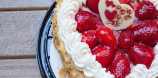 tarta de San Valentín