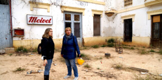 Visita a la fabrica de Meivel adquirida por el ayuntamiento de Benetússer