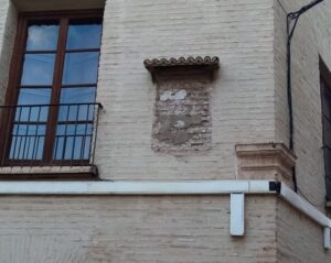 Vista de la Casa del Comte de Zanoguera en Alboraia