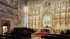 Interior de la Capella del Sant Calze en la Catedral de Valencia