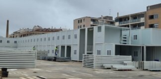 Catarroja IES Berenguer Dalmau aulas prefabricadas