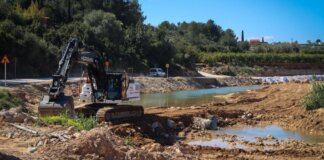 DANA caminos rurales de Torrent