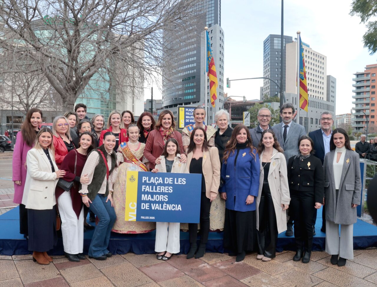 Falleras mayores de Valencia