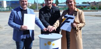 La FFCV reconstruirá el Camp Municipal de fútbol de Benetússer que fue arrasado por la dana