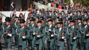 desfile Guardia Civil