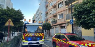 incendio vivienda Alboraya