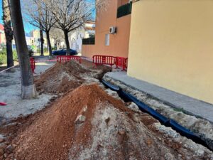 Obras de mejora de infraestructura verde en el barrio La Purísima de Alaquàs
