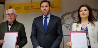 ministro Oscar Puente en Valencia