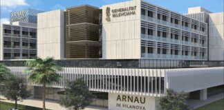 nuevo hospital Arnau de Vilanova en la localidad valenciana de Paterna